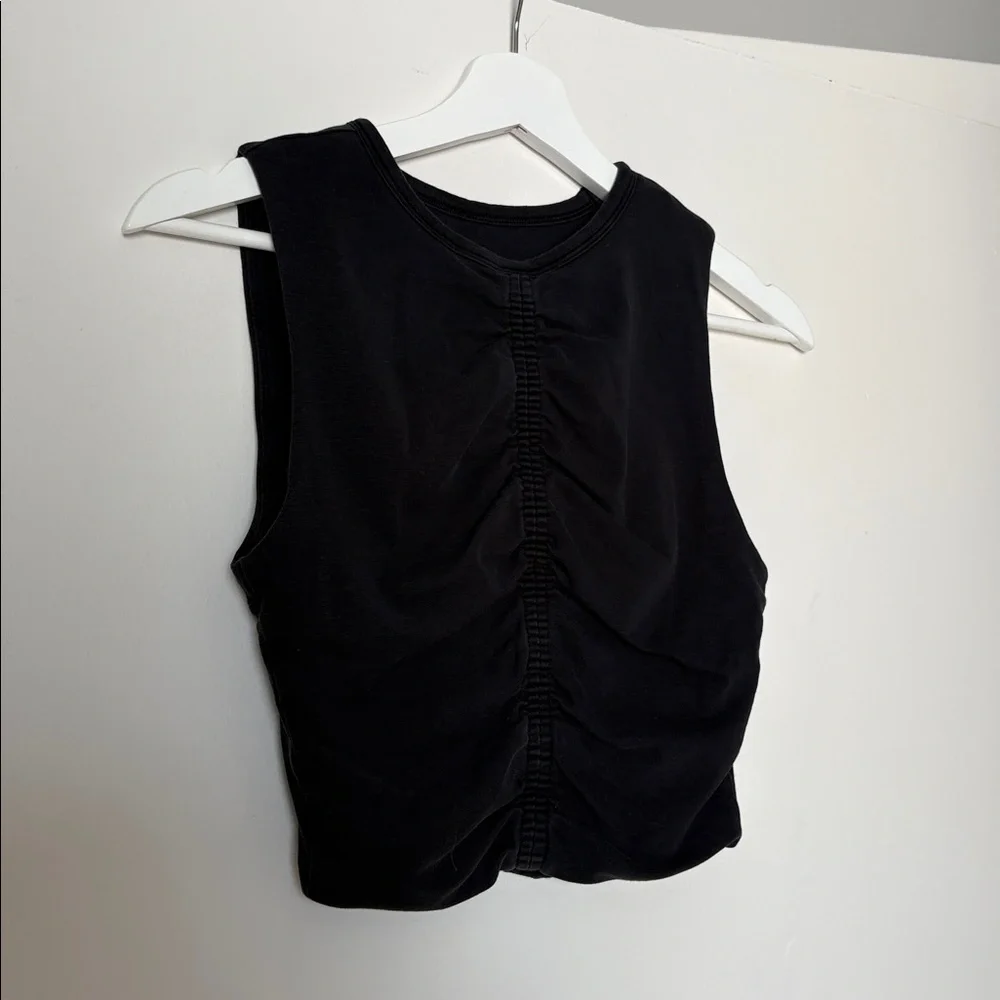 Lululemon Find Your Feeling Tank - Black Size 6 - Picture 4 of 6